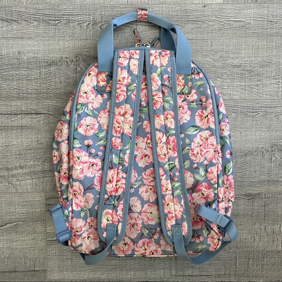 Cath Kidston Waxed Cotton Floral Laptop Backpack - Picture 2 of 13